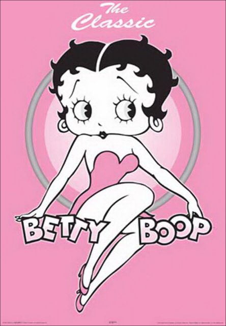 Betty Boop Pink Poster 24795 - Walmart.com - Walmart.com
