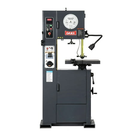 Dake D-987030 220V 3-Phase 15 1/2 in. Throat Vertical Bandsaw