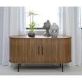 thumbnail image 2 of Unique Furniture Modern 2-Door Slideboad in Smoked Oak, 2 of 9