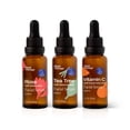 thumbnail image 6 of Plant Therapy Facial Serum Trio Set 1 oz each, Vitamin C & Hyaluronic Acid, Rose with Bakuchiol & Tea Tree with Niacinamide, Reduces the Appearance of Fine Lines & Wrinkles, 6 of 7