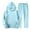 Sky Blue, variant on Matching Sets Men Clothing Sports Hooded Sweatshirt Jogging Pants Set, Size S-2XL