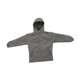 thumbnail image 1 of Chaqueta con capucha 1/6 Ropa Moda Cosplay Elegante Casual Mini Abrigo de manga larga gris claro, 1 of 9