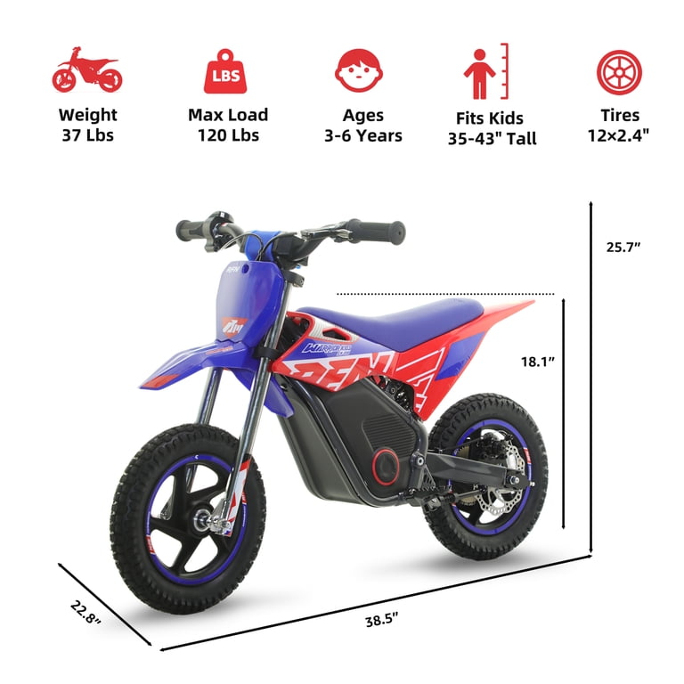 RFN Warrior Kids SX-E150 24V 200W Kids Electric Dirt Bike – 2