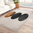 thumbnail image 1 of 5x6 Rug, Geometric Rug & Home Decor - Living Room Rug, Modern Abstract Rugs for Bedroom, Washable Non Slip Soft Low Pile Large Indoor Area Rug, Minimalist Carpet & Room Decorations X-&229, 1 of 7
