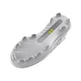 thumbnail image 2 of Under Armour Youth Baseball Cleats, Breathable Mesh & TPU Spikes, White, Size 5 Medium, 2 of 2
