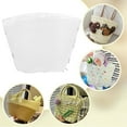 thumbnail image 5 of Plastic Mesh Canvas Sheet Bucket Bag Making Template for Yarn Crafting Knit and Crochet Projects White 20.3~26.5x12.6~40.6x0.15cm, 5 of 8