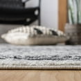 thumbnail image 4 of SAFAVIEH Tulum Ronald Distressed Area Rug, 10' x 10' Square, Ivory/Black, 4 of 7