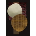 thumbnail image 2 of William, Gary 13x18 White Modern Wood Framed Museum Art Print Titled - Abstract Geo II, 2 of 4