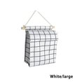 thumbnail image 2 of CNKOO Storage Bag Waterproof Bathroom Holders Package Multi-function Pockets Hang Paper Clothes Holder Underwear Sorting Black Grid Medium-sized, 2 of 7