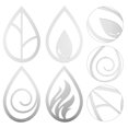 thumbnail image 3 of GOOHOCHY 4 pegatinas decorativas de acrílico para pared, con efecto espejo., 3 of 8