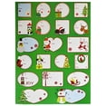 thumbnail image 5 of Set of 320-2"x2"-2"x4" Self-Adhesive Christmas Gift Tag Stickers - 8.5"x11.25" Sheets of Gift Tag Stickers - 4 Beautiful Themes - 80 Different Unique Tags (320), 5 of 6