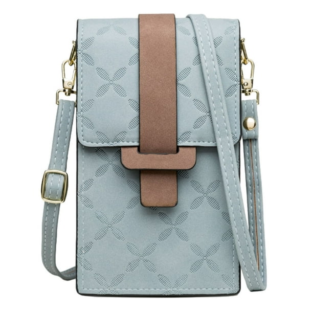 Bolso bandolera pequeño para mujer, bolso de mano tipo cartera