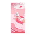 thumbnail image 2 of Toalla de baño de secado rápido, Toalla de playa, microfibra, forro polar de doble cara, estampado de una cara, toalla de baño, albornoz de Spa, toalla de playa Wmkox212yii hfskjfh205, 2 of 2