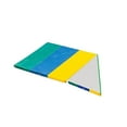 thumbnail image 1 of Bâche de Remplacement Imperméable pour Balançoire Toit Tente Pare-Soleil Vert Jaune Bleu, 1 of 8