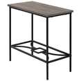 thumbnail image 2 of Home Square 12" Accent End Table in Dark Taupe and Black - Set of 2, 2 of 4