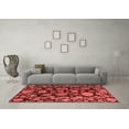thumbnail image 3 of Ahgly Company Indoor Square Oriental Red Traditional Area Rugs, 8' Square, 3 of 4