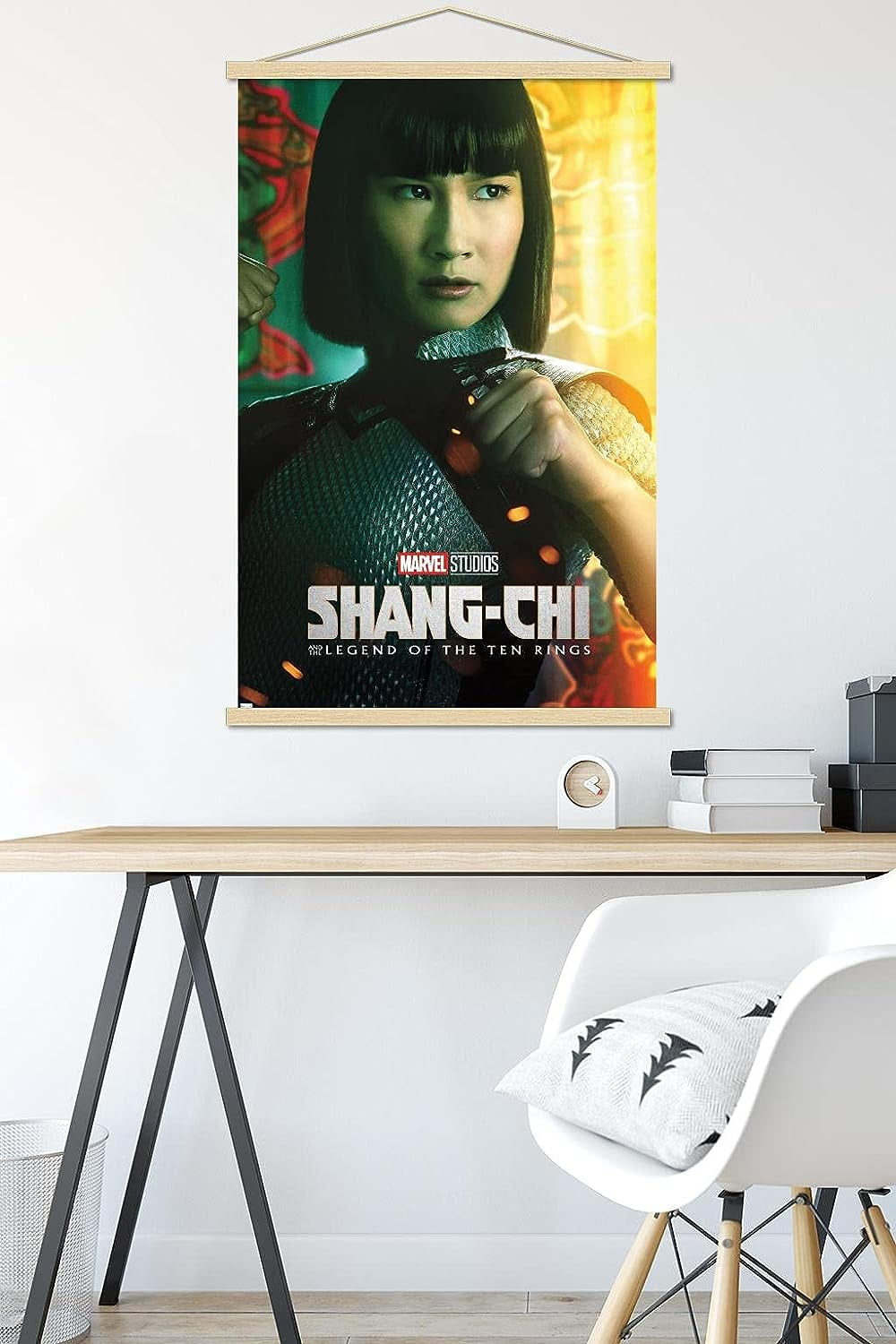 Marvel Shang-Chi and the Legend of the Ten Rings - XiaLing One Sheet Wall Poster with Wooden Magnetic Frame, 22.375" x 34"