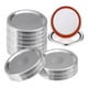 thumbnail image 5 of Tapas para la boca Tapa sellada Hojalata Buen rendimiento de sellado Tapas para conservas duraderas a prueba de herrumbre Color clásico Especias Cocina y Comedor Plata Tapa plateada de 70 mm Monstrate HA066111-03, 5 of 6