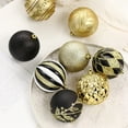 thumbnail image 7 of Washranp 16Pcs Christmas Balls Ornaments,3inch Colored Shatterproof Xmas Tree Balls Decoration Painting Glittering Hanging Ball Baubles, 7 of 7