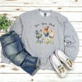thumbnail image 6 of Love Your Flock Sweatshirt, Flock of Ducks Sweatshirt, Christmas Gift for Her, Womens Long Sleeve Shirt, Fall Sweatshirt, Teacher Gift, 6 of 10