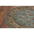 thumbnail image 3 of Well Woven Barclay Sarouk Light Blue Traditional Area Rug 7'10'' Round, 3 of 5
