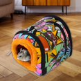 thumbnail image 4 of Cama para conejillos de Casa para hámster, animales pequeños para mascotas, cálida cama para nido de invierno, casa para dormir, para mascotas, S Sunnimix Cama de conejillo de indias, 4 of 8