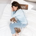 thumbnail image 6 of Cylindrical Pillow Decorative Neck Roll Pillow with Removable Washable Cover Roll Pillow for Knee Leg Neck Halloween Ghost Partten, 6 of 7