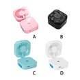 thumbnail image 4 of Naiovety Humidificador de aire acondicionado recargable USB de verano con ventilador plegable de mano con luz de noche LED colorida Escalada No.1 Naiovety OD016612-01, 4 of 6