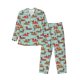 thumbnail image 1 of Fotbe Dachshund Christmas Play Pijama de Hombre con Estampado de Manga Larga, Conjunto de 2 Piezas, Ropa de Dormir Suave y Cómoda con Bolsillos-XX-Large, 1 of 7