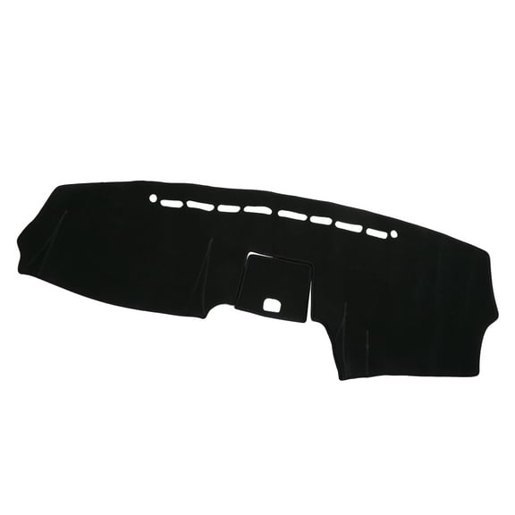 Unique Bargains Dashboard Cover for Hyundai Santa Fe 2007-2012 Non-slip Polyester Black Dash Cover Mat Protector Cover