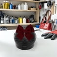 thumbnail image 4 of unbranded Bucle Decorativo Para De Motocicleta Rojo Para Mujer Con Removible De Tela, 4 of 7