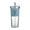 BlueA, variant on Water Cup X1 Acrylic Travel Tumbler with Lid and Insulated Double Wall Plastic Reusable Cups Clear/ High Temperature Resistance