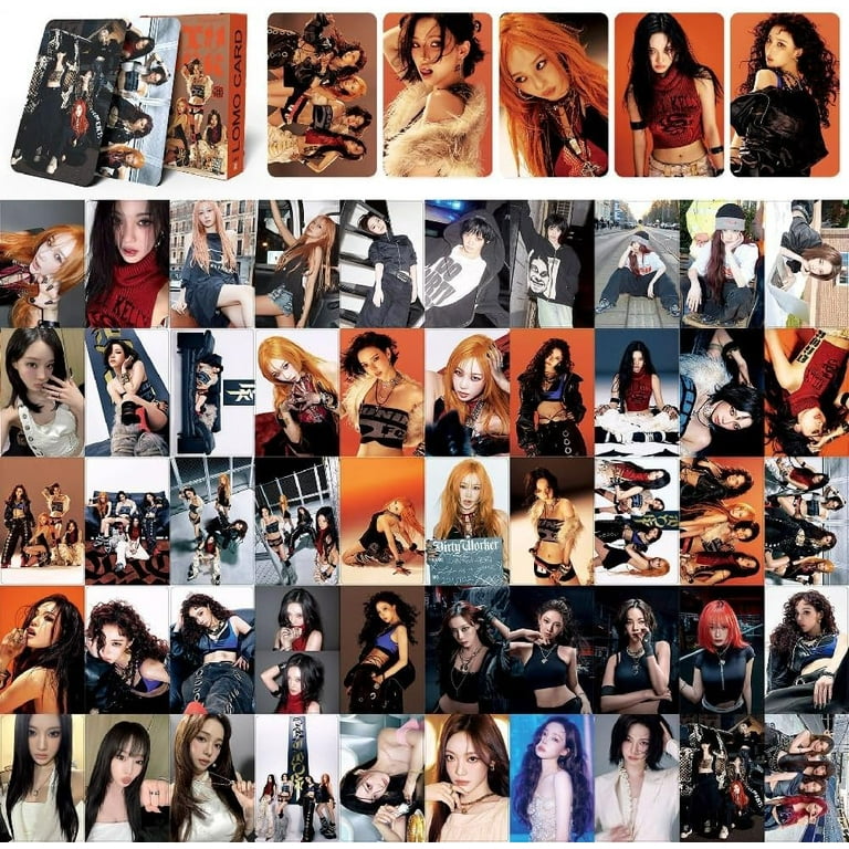 AESPA Fan - Inspired Dirty Work Album LOMO Cards - 55pcs Photocard
