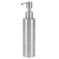 thumbnail image 1 of Dispensador de jabón de acero inoxidable 304, recargable y resistente a la corrosión, con bomba para encimera de cocina y baño, redondo., 1 of 14