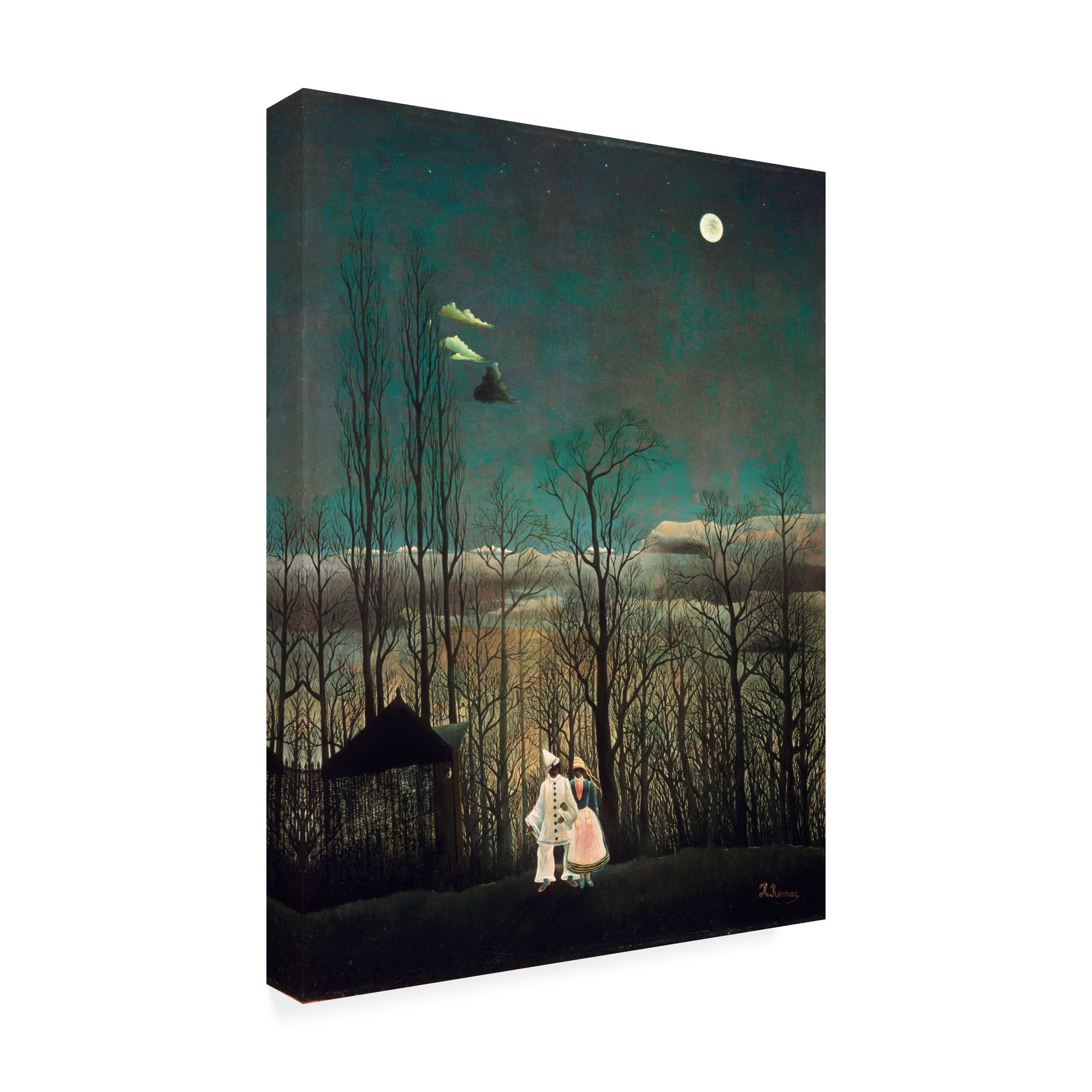 Rousseau 'Carnival Evening' Canvas Art