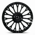 thumbnail image 2 of Dolce Luxury Roma 22X9 5X112/114.3 +35mm Glossy Black Wheel 22" INCH Rim New, 2 of 3