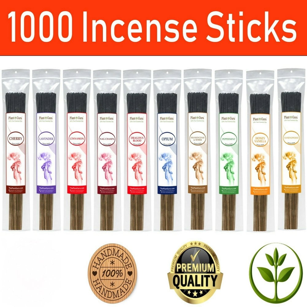 Bundle Details about   Fresh Hand Dipped 500 Incense Stick 5 Each Bundle Have 100 Stick. 