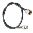 thumbnail image 2 of BNC macho a UHF PL259 macho RG58 Cable de antena RF Cable coaxial Jumper 30cm Radio Jumper Pigtail Eigraketly EL1431-00, 2 of 2
