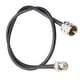 thumbnail image 2 of BNC macho a UHF PL259 macho RG58 Cable de antena RF Cable coaxial Jumper 30cm Radio Jumper Pigtail seitruly EL1431-00, 2 of 2