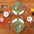 thumbnail image 4 of GZHJMY Vintage Vegetables Print Cloth Napkins 4 Pack - 20x20In Soft Washable Dinner Napkin Home Decor Napkin for Dinners Weddings Cocktail Kitchen Decorative Washcloths, 4 of 7