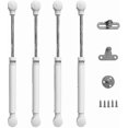 thumbnail image 1 of Kit Cabinet Door Gas Strut 80n Liftable Gas S Stay Hin Damper, 1 of 5