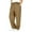 1#Brown, variant on Teen Boys School Uniform Pull-On Stretch Pants Solid Casual Trousers, Sizes 7-16