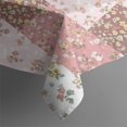 thumbnail image 4 of Pioneer Flower Floral Print Pattern Rectangle Tablecloth 60"x120", Waterproof Polyester Table Cloth, Wipeable Spillproof for Dining Camping Indoor Outdoor, 4 of 6