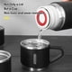thumbnail image 2 of Taza de café con botella de agua con aislamiento al vacío de acero inoxidable de doble capa Leyfeng Botella Térmica, 2 of 7