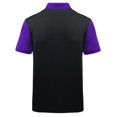 thumbnail image 2 of Brythos Golf Shirts for Men,Palm Tree Inspiration Mens Polo Shirts Short Sleeve,True-To-Size Design Mens Golf Shirt,Purple,Xxxxl, 2 of 5