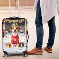thumbnail image 4 of Happy New Year 2026 Jack Russell Terrier Holiday Balloons Party Snow Travel Luggage Cover Parson Jack Dog Lover Suitcase Dust Protective Decor - 13018, 4 of 5