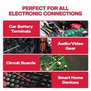 Electronic Cleaner Spray 100ml,Fast-Drying Non-Conductive Precision Cleaner for Circuit Boards Keyboards and Automotive Electronics,Safe Multi-Purpose Cleaning Kit for Home Office Use-A