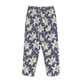 thumbnail image 5 of Goofa Lilies Flowers Printed Soft Pajama Pants for Women, Wide Leg Comfy Casual Lounge Yoga Pants-XX-Large, 5 of 9