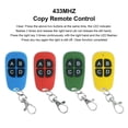 thumbnail image 3 of tssuouriy Pack of 4 Remote Controllers Gate Rolling Door Keys 4 Buttons Battery Operated Portable Household Replacement Opener, 3 of 6