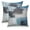 Blue Grey, variant on Blue and Grey Abstract Throw Pillow Covers 18x18 Set of 2,Modern Linen Pillow Cases for Bedroom Sofa Couch